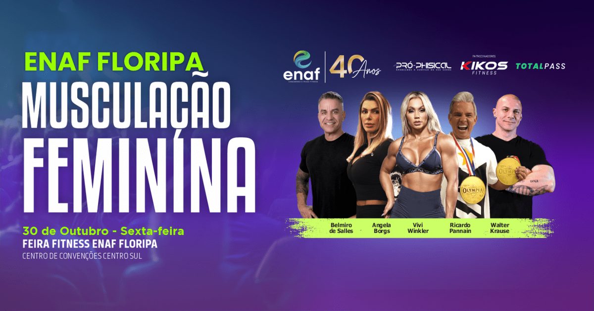 Bild der Quelle — MUSCULAÇÃO FEMININA - ENAF FLORIPA 2026