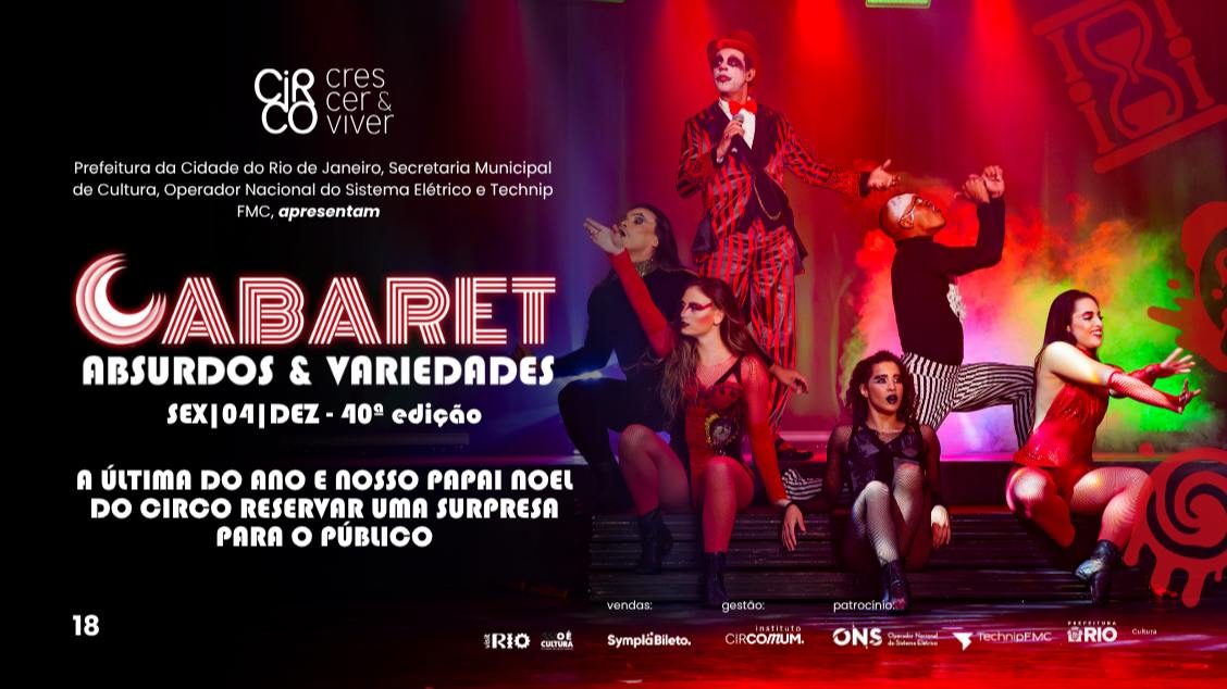 Imagen de la fuente — CABARET – Absurdos e Variedades 04/12