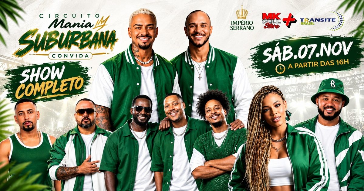 Imagem da fonte — CIRCUITO MANIA SUBURBANA