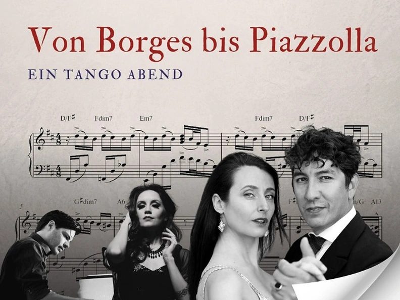 출처 이미지 — From Borges to Piazzolla, a tango evening