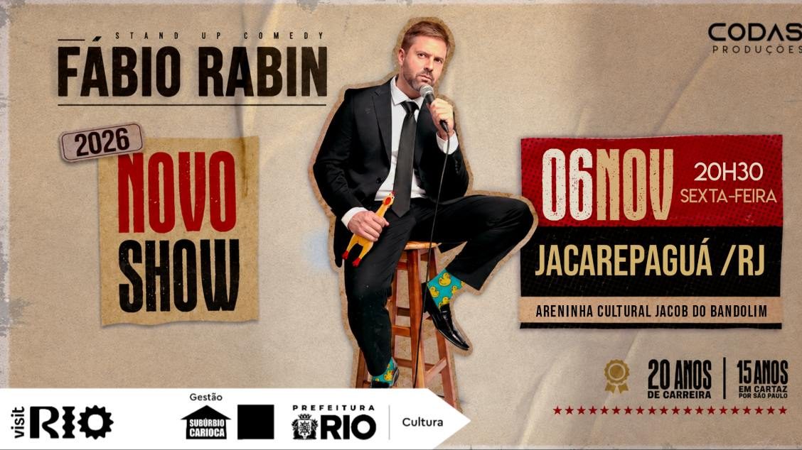 Imagem da fonte — FÁBIO RABIN - NOVO SHOW