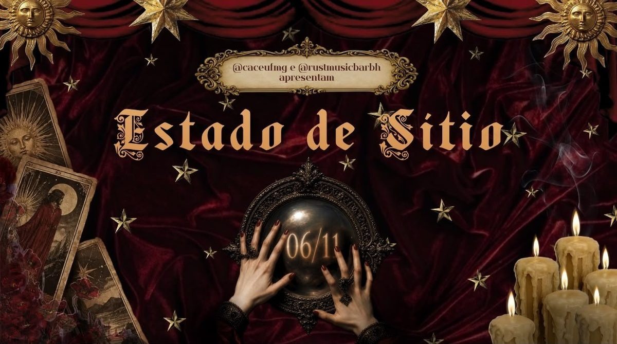 Bild der Quelle — ESTADO DE SITIO | HALLOWEEN UNIVERSITÁRIO | RUST MUSIC BAR | 06 NOV | 21H