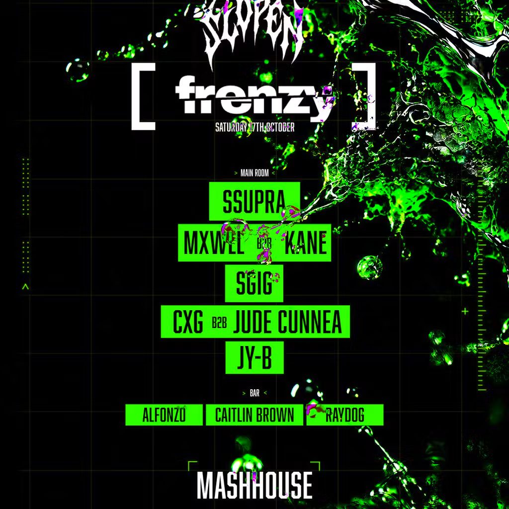 Imagen de la fuente — FRENZY X SLOPEN October Party