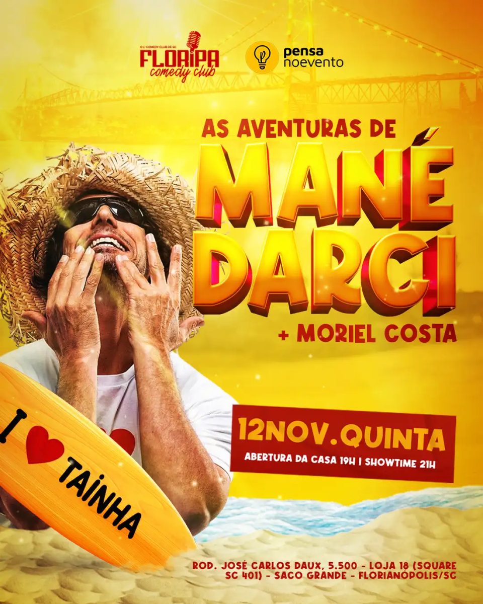 Imagen de la fuente — AS AVENTURAS DO MANÉ DARCI + MORIEL COSTA (Dazaranha) - 21h