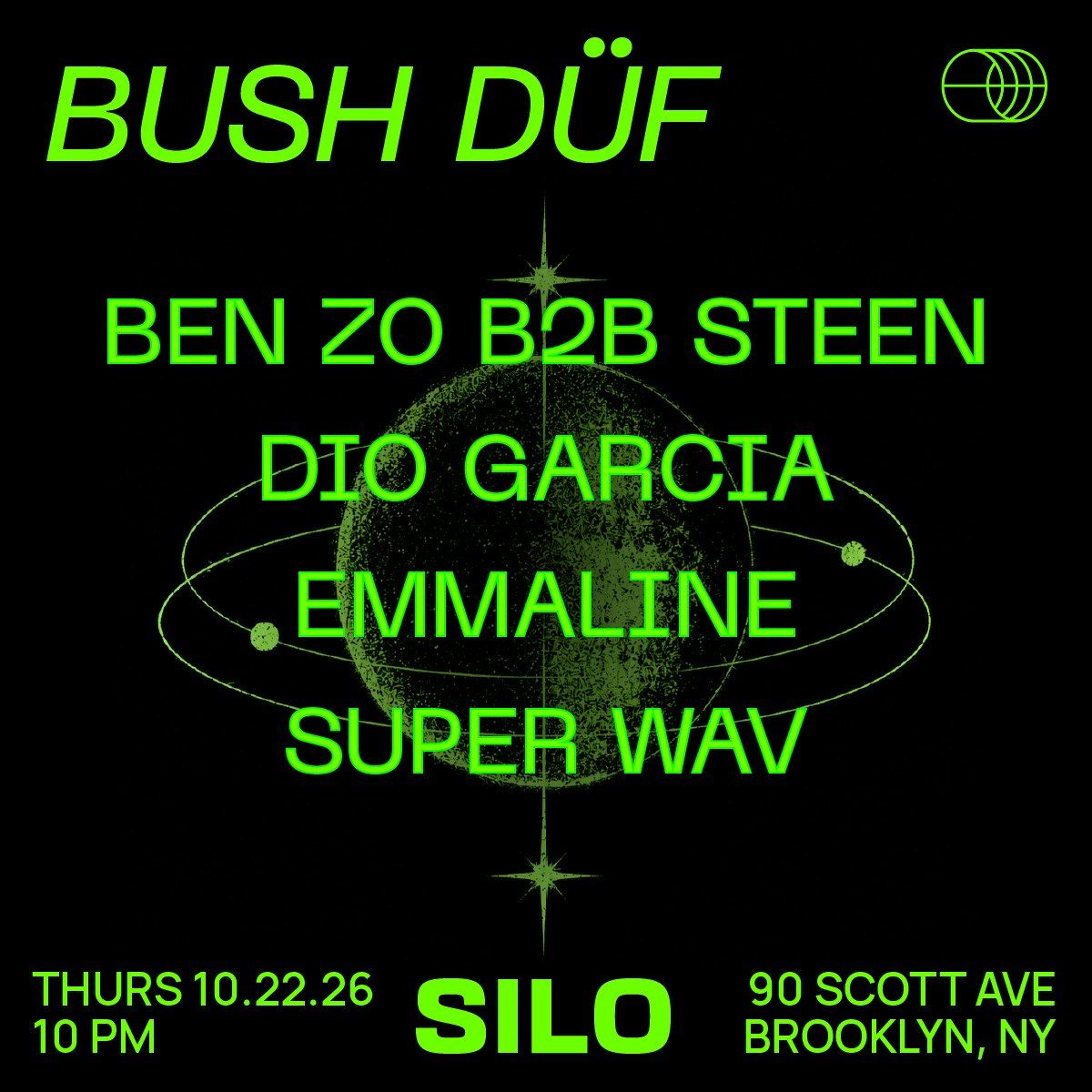 Source image — BUSH DÜF (Full Venue Event, Free w/ RSVP)