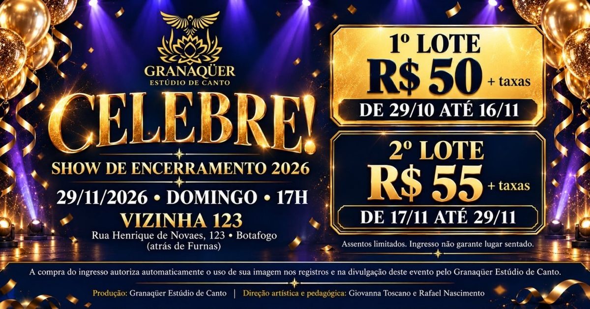Source image — CELEBRE! Show de Encerramento 2026