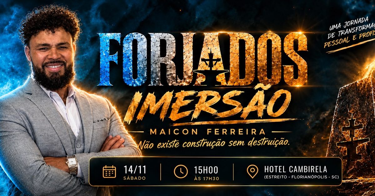 Imagen de la fuente — Forjados - Imersão de Liderança