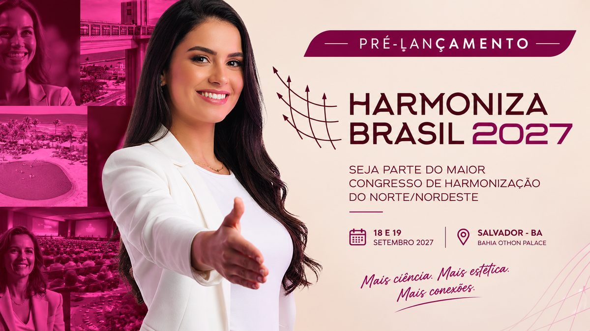Imagem da fonte — Lançamento 8º Congresso Harmoniza Brasil