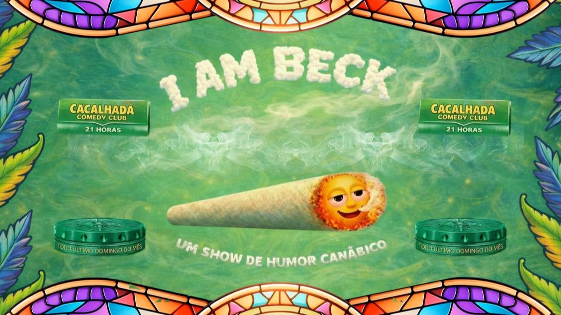 출처 이미지 — I AM BECK - Uma noite de humor canábico