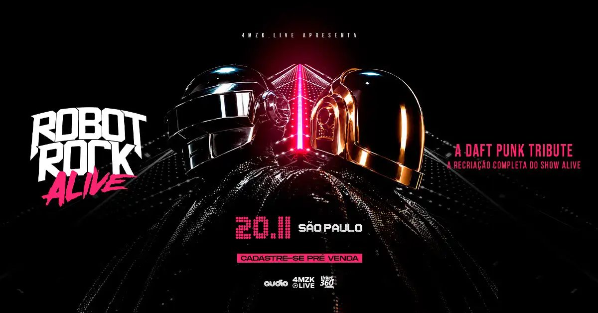 Afbeelding van de bron — Robot Rock Alive a Daft Punk Tribute