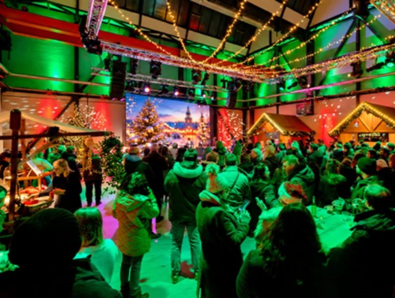 출처 이미지 — Indoor Christmas market in Schöneberg!