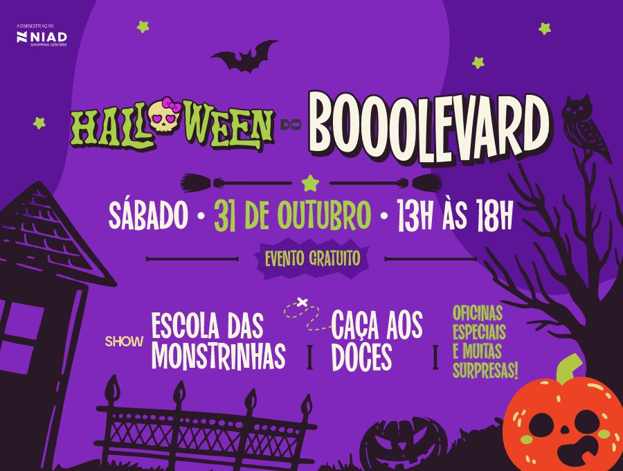 출처 이미지 — Caça aos Doces Halloween Booolevard 2026
