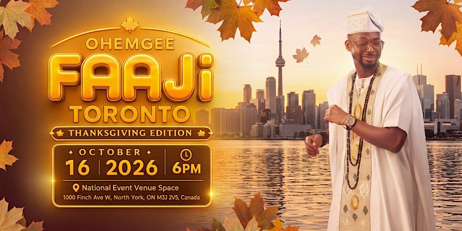 Imagem da fonte — OhEmGee Faaji Toronto