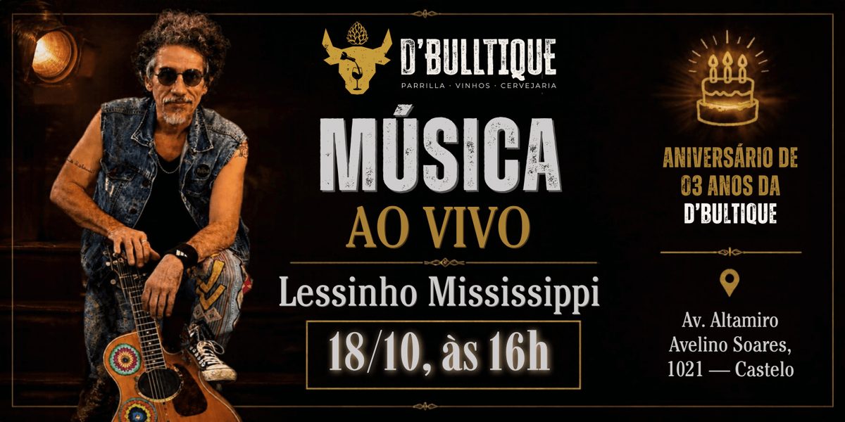 Imagen de la fuente — Lessinho Mississipi - Aniversário 03 Anos D'Bulltique