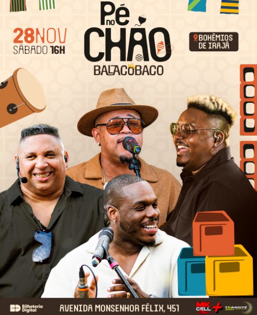출처 이미지 — Pé No Chão - Balacobaco