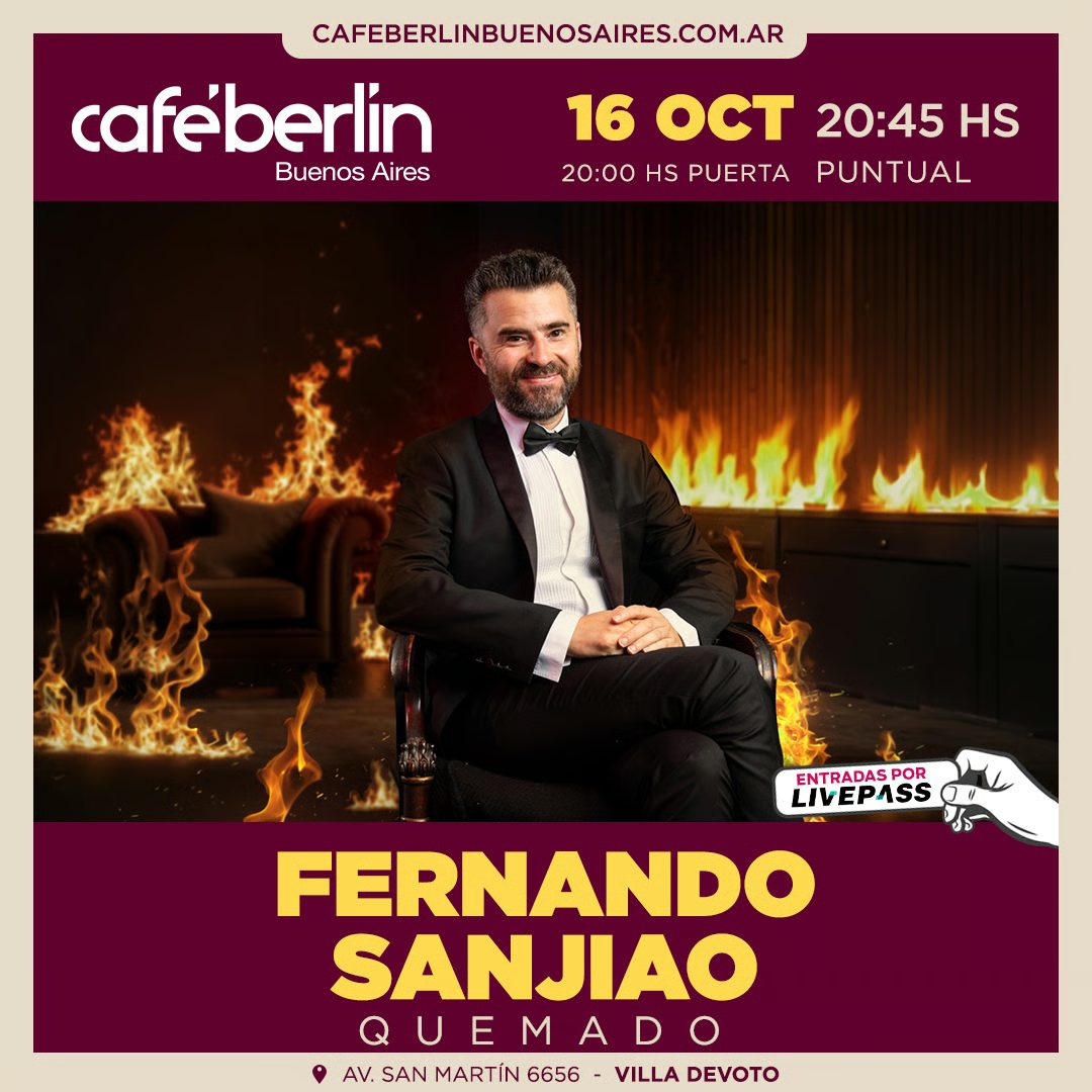 Bild der Quelle — Fernando Sanjiao en Cafe Berlin