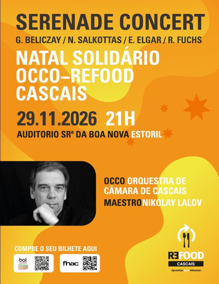 Imagem da fonte — CONCERTO SOLIDÁRIO DE NATAL "SERENADE CONCERT" - OCCO - REFOOD-CASCAIS