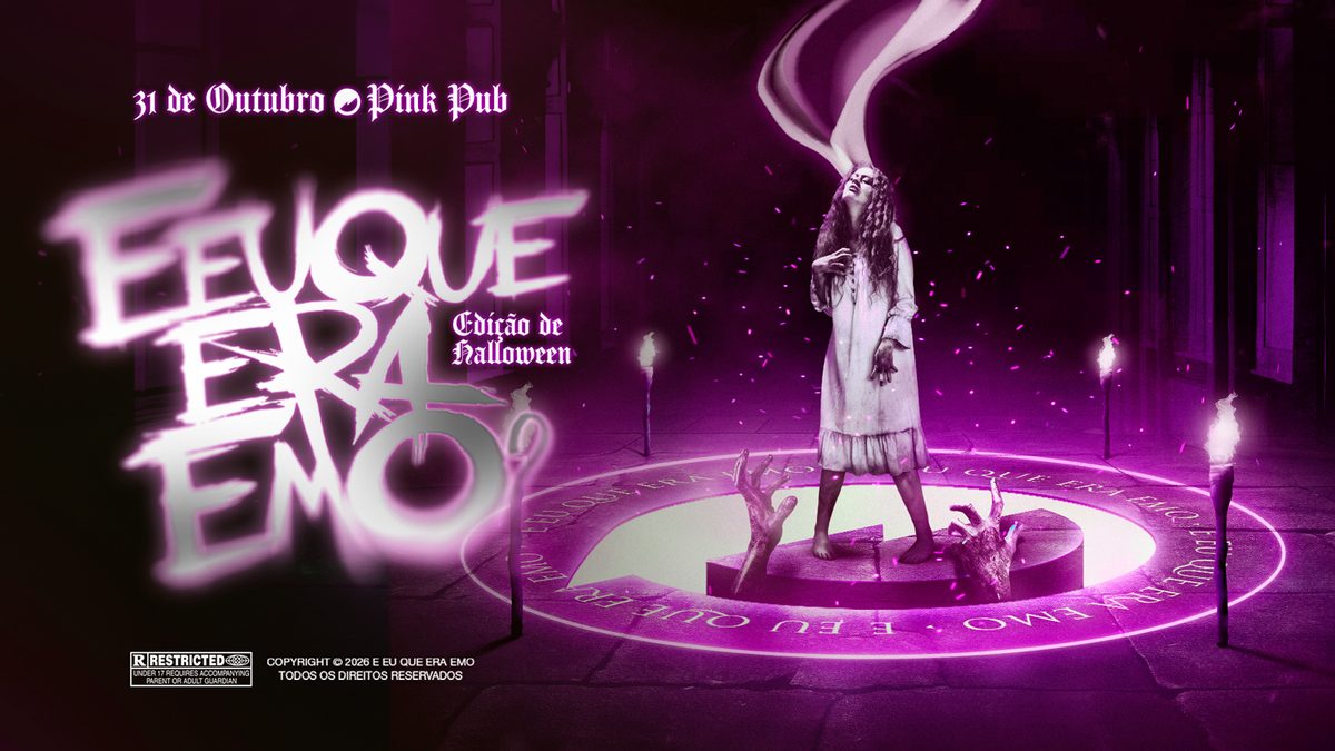 Bild der Quelle — E eu que era Emo? HallowEmo - Florianópoilis | Pink Pub