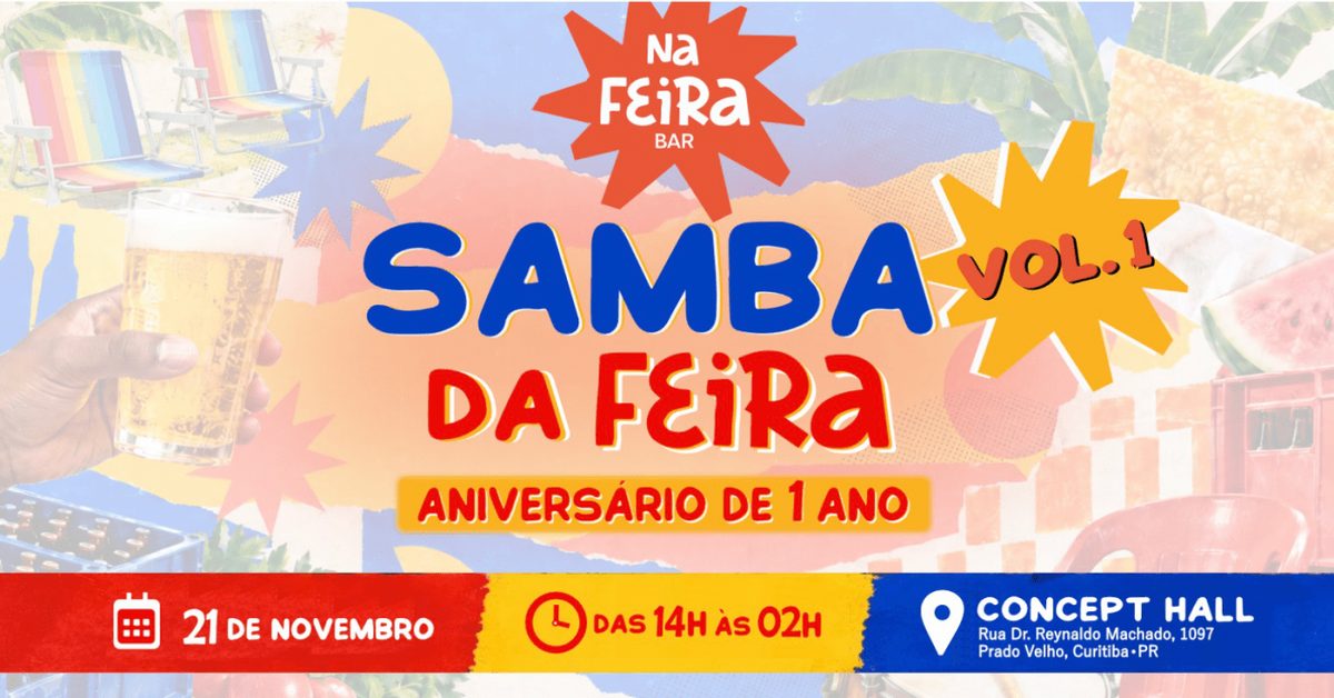 Imagen de la fuente — Samba da Feira Vol. 1 Aniversário de 1 Ano do Na Feira Bar