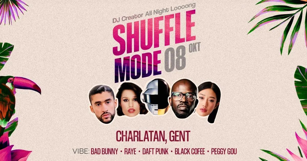 Source image — SHUFFLE MODE — DJ Creator All Night Looong