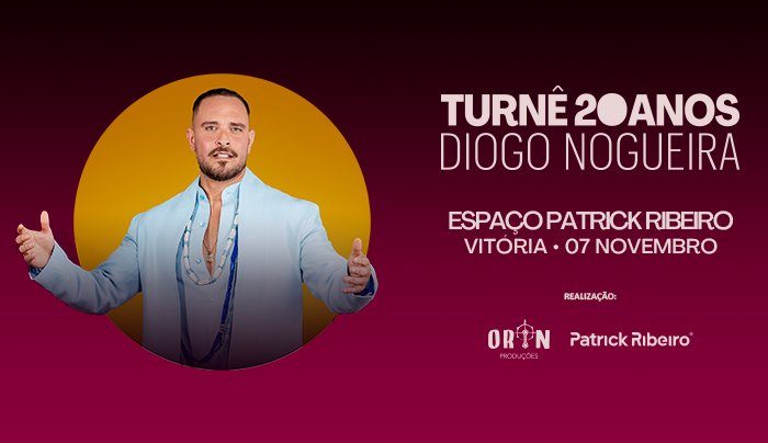 Imagem da fonte — Diogo Nogueira — Turnê Infinito Samba — Diogo Nogueira - Turnê 20 Anos em Vitória