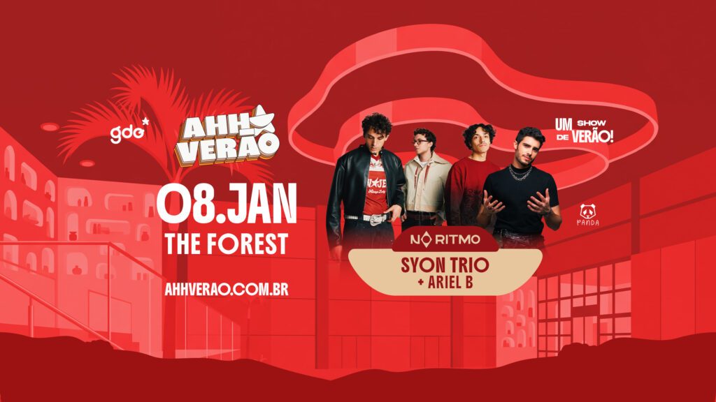 Imagem da fonte — Ahh! Verão – Syon Trio + Ariel B No Ritmo no The Forest