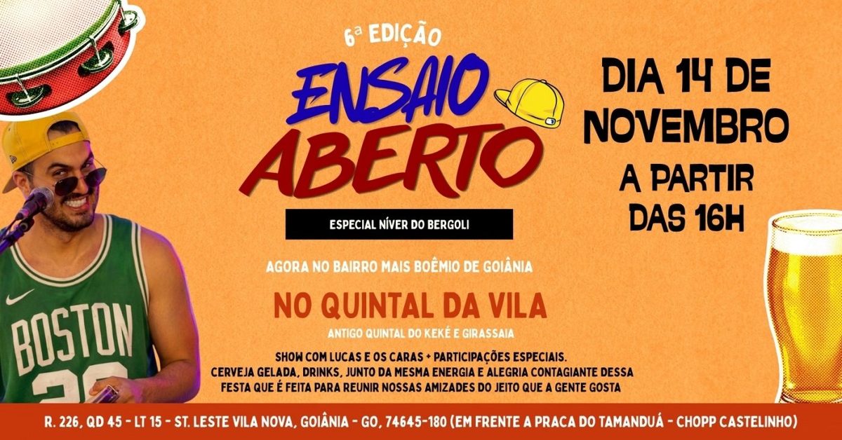 Immagine della fonte — ENSAIO ABERTO 6ª EDIÇÃO