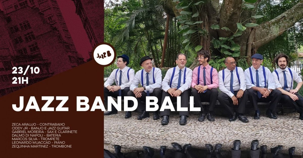 Image de la source — JAZZ BAND BALL no JazzB (SEXTA 23/10/26)