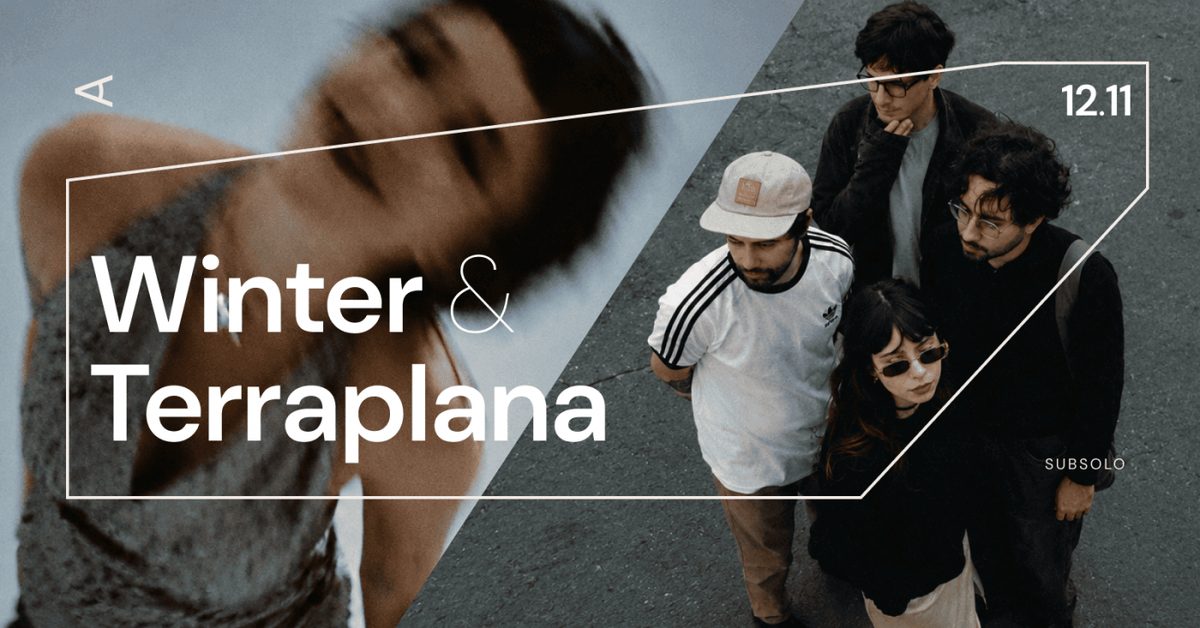 Imagen de la fuente — WINTER & TERRAPLANA | 12 DE NOVEMBRO | CORTINA