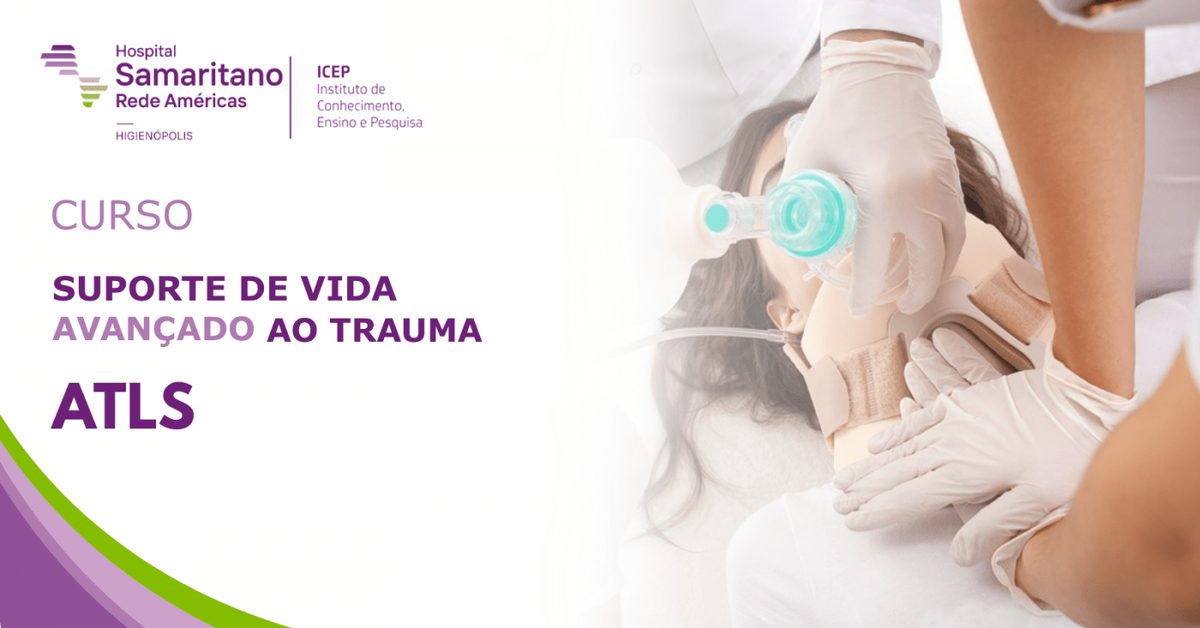 Imagem da fonte — 14 e 15/11 ATLS - SUPORTE DE VIDA AVANÇADO AO TRAUMA