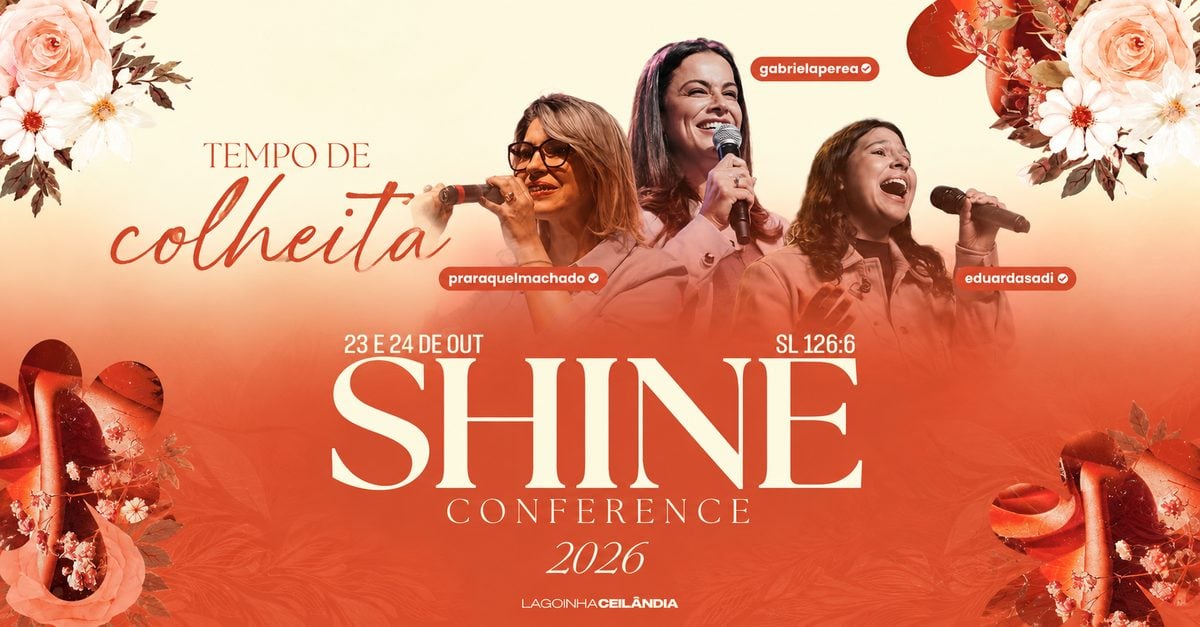 Imagem da fonte — Shine Conference 2026 - Dias 23 e 24 de Outubro