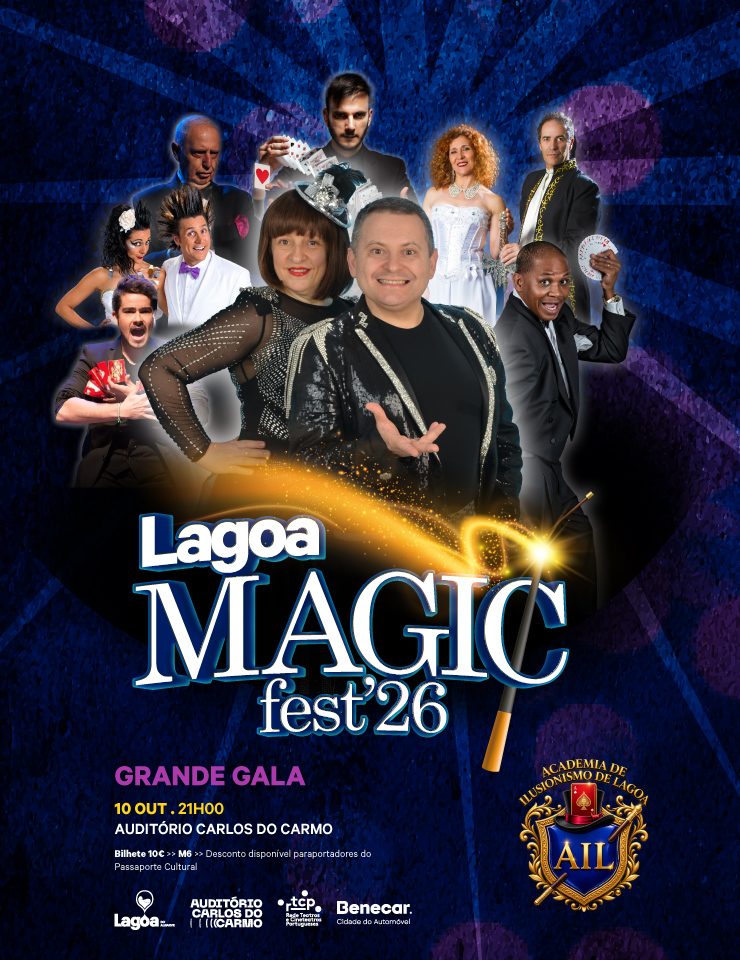 Imagem da fonte — 10-OUT | LagoaMagicFest"26 – Grande Gala Internacional de Ilusionismo