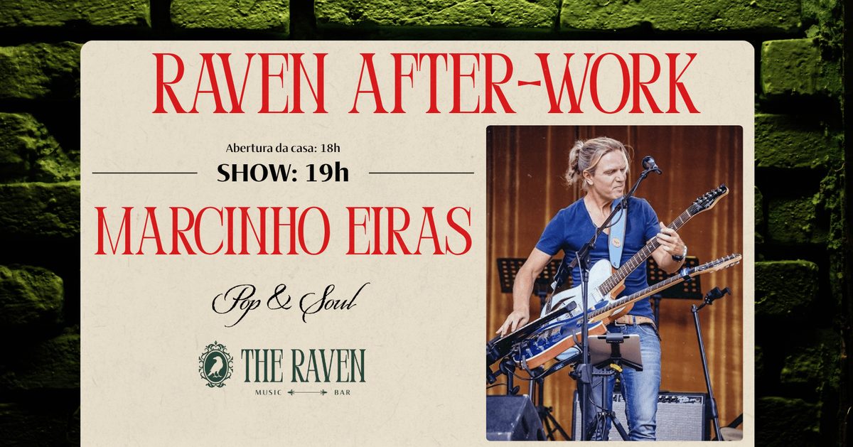 Imagem da fonte — Raven After-Work com Marcinho Eiras