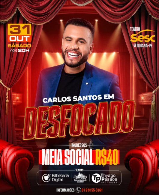 Bild der Quelle — CARLOS SANTOS EM DESFOCADO - SESC GOIANA