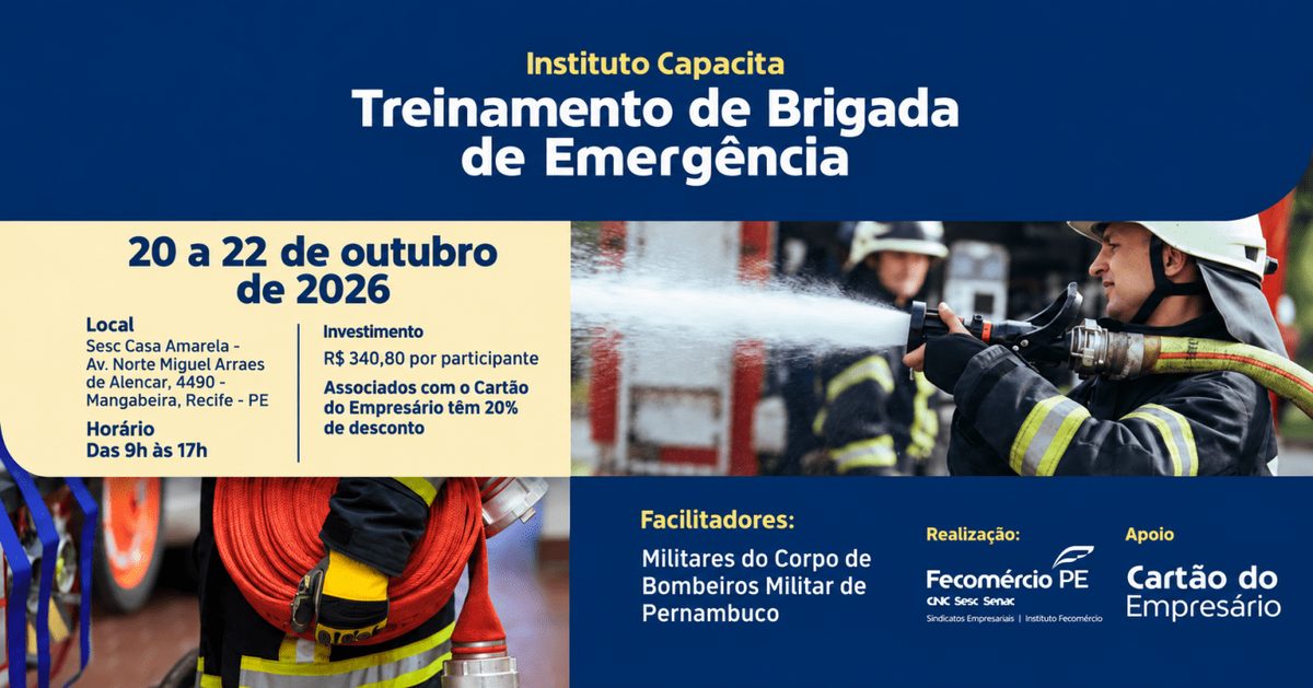 Imagen de la fuente — Treinamento de Brigada de Emergência