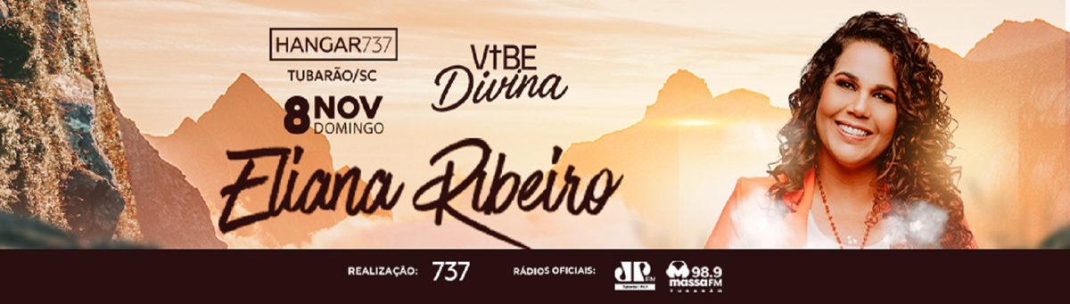 Imagem da fonte — VIBE DIVINA COM ELIANA RIBEIRO NA HANGAR 737
