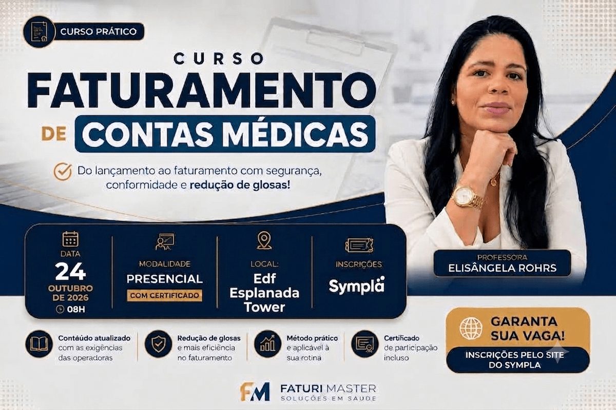 Imagem da fonte — FATURAMENTO DE CONTAS MÉDICAS- Presencial - Salvador/Ba