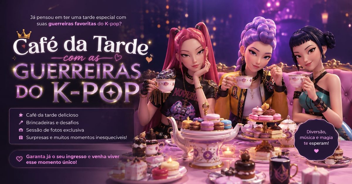 Bild der Quelle — Café da Tarde com as Guerreiras do K-Pop
