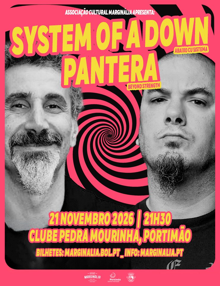 Imagem da fonte — Tributo System Of A Down + Pantera - AC Marginália