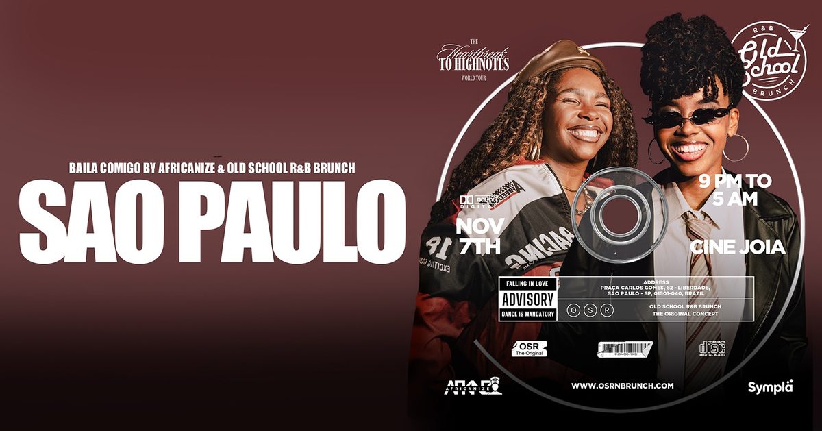 出典の画像 — AFRICANIZE PARTY + OLD SCHOOL R&B BRUNCH : BAILA COMIGO