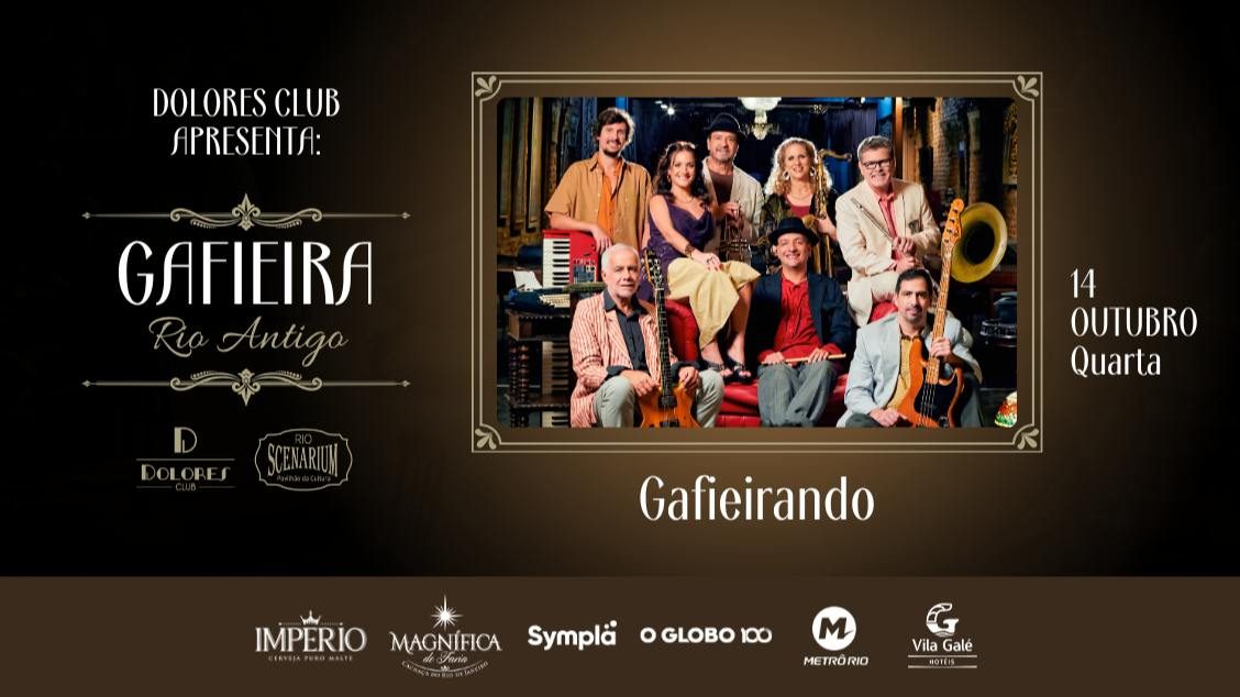 出典の画像 — GAFIEIRA RIO ANTIGO NO RIO SCENARIUM 2026