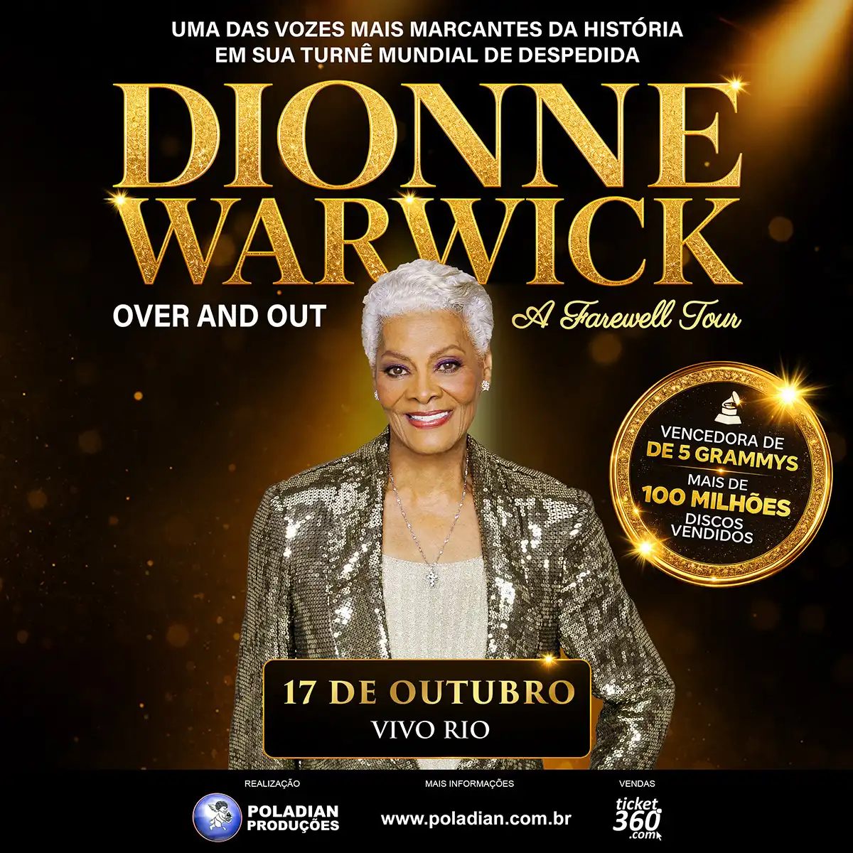 Source image — Dionne Warwick – Over and Out: A Farewell Tour