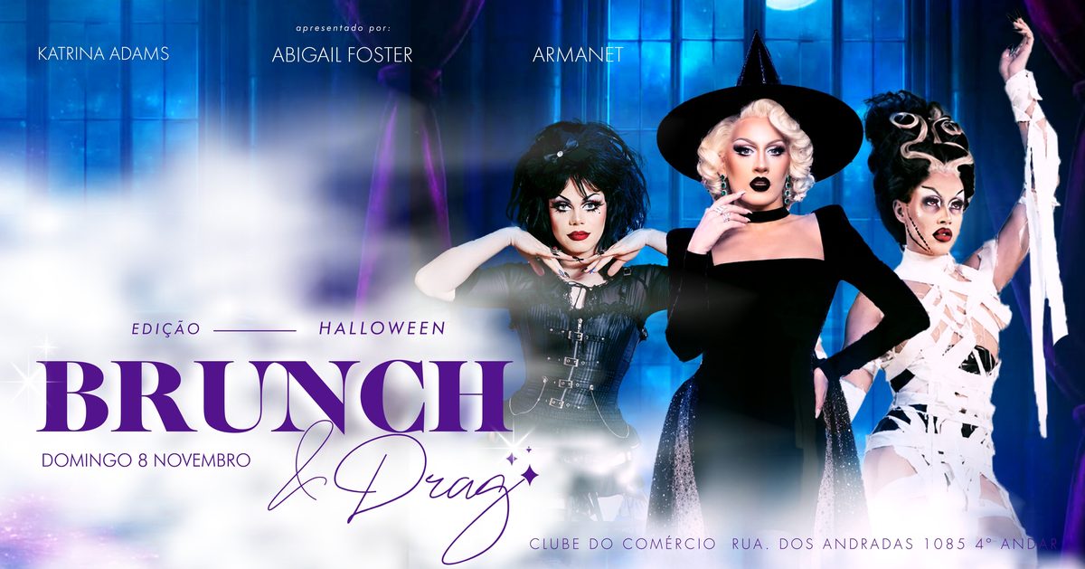 Imagem da fonte — Brunch & Drag POA - Edição Halloween
