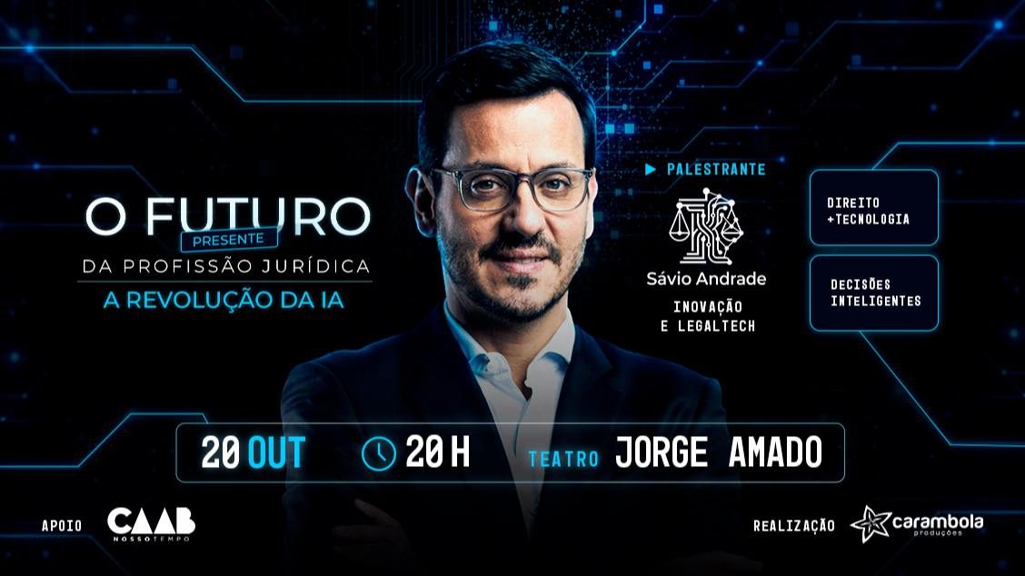 Image de la source — Palestra “O Futuro da Profissão Jurídica – A Revolução da IA”