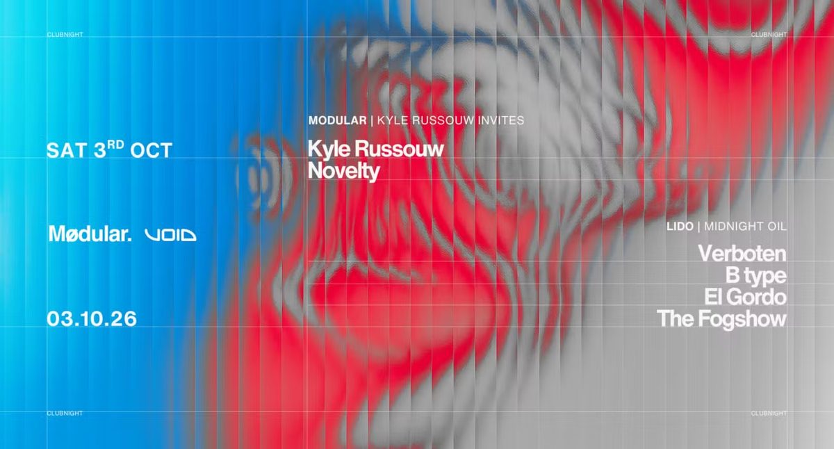 Imagen de la fuente — Kyle Russouw Invites* x Midnight Oil