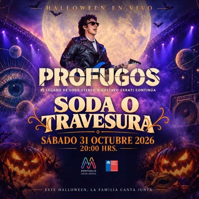 来源图片 — Prófugos - Soda o Travesura