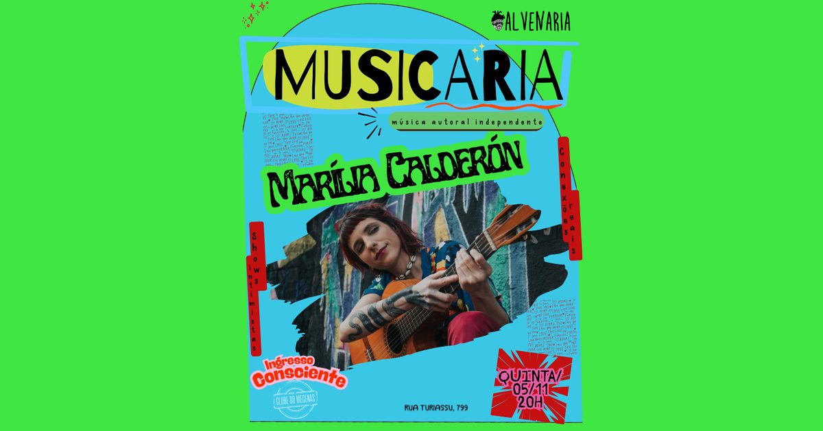 Imagem da fonte — Musicaria - Marília Calderón