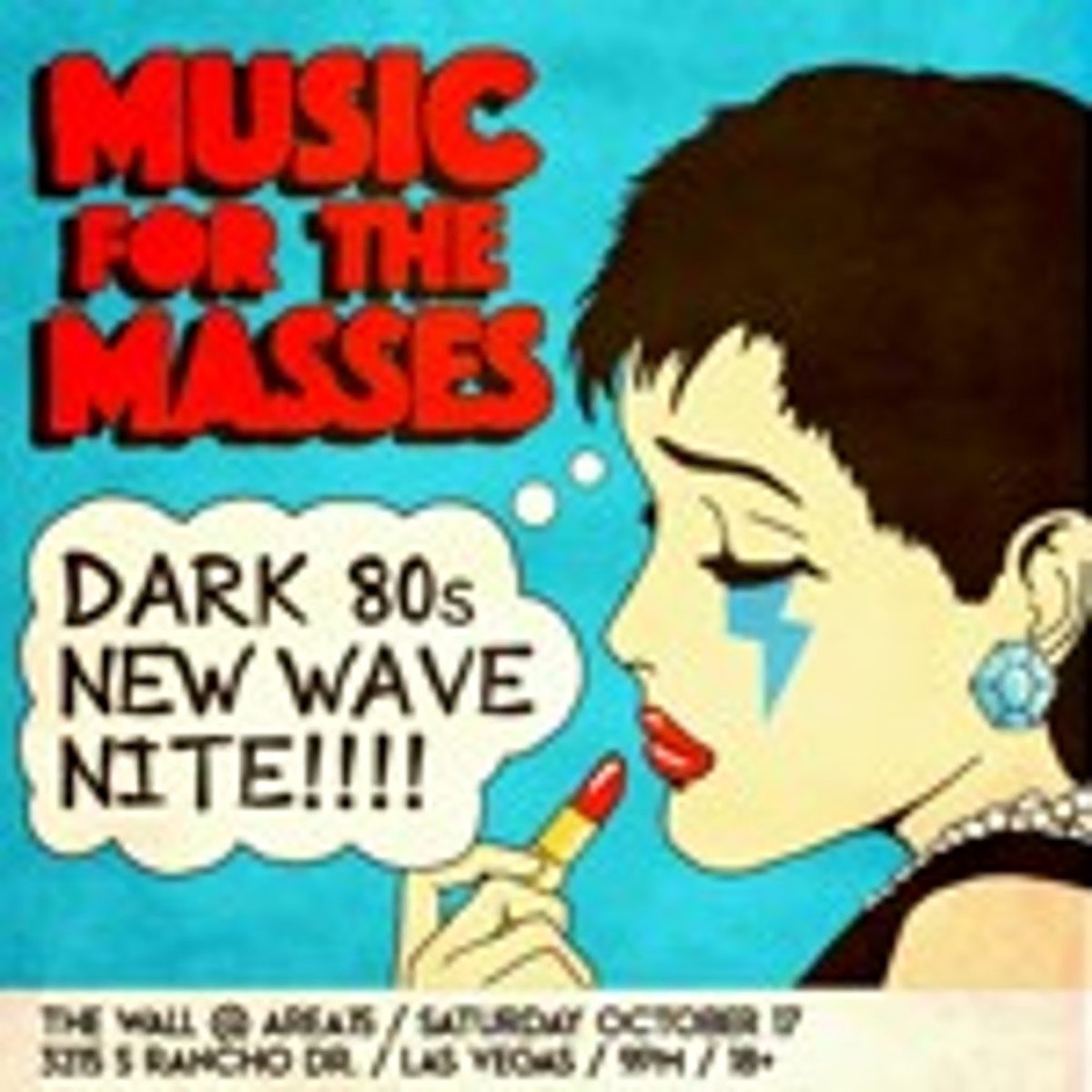 Imagem da fonte — Music For The Masses - Dark 80's New Wave Nite