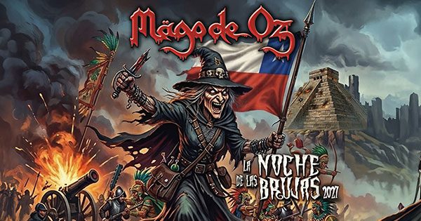 Imagem da fonte — Mago de Oz en Teatro Caupolicán