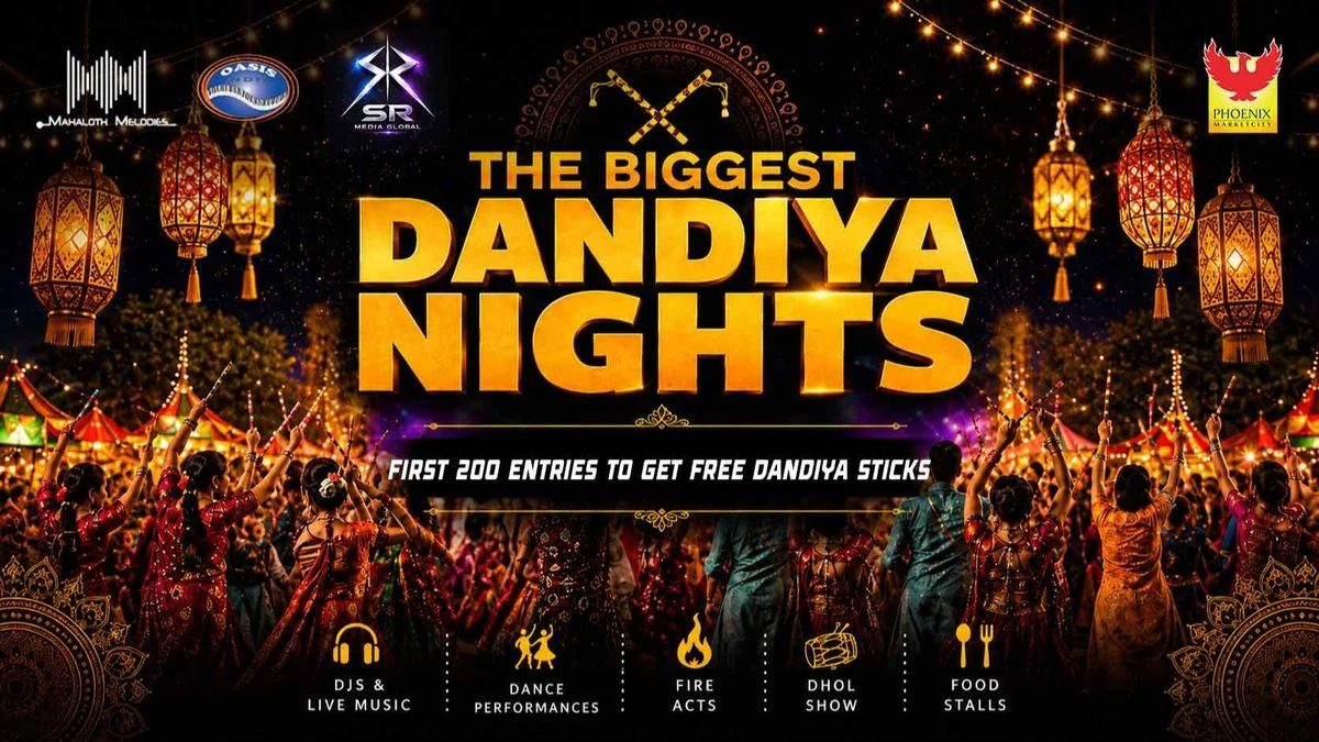 Source image — Dandiya Nights 2026 Whitefield